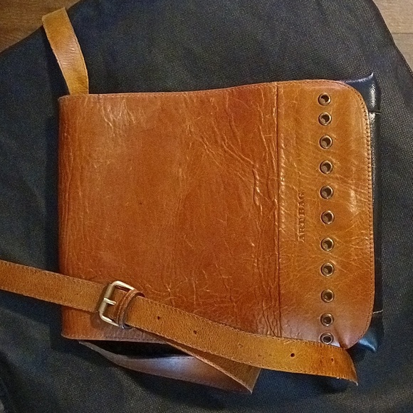 ArtBag Messengers Bag Leather 🖤🖤🖤 - Picture 1 of 14